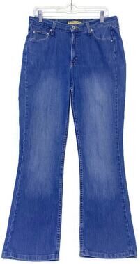 VF Jeanswear Riders Women's Blue Denim Jeans Size 12 Slimming Stretch